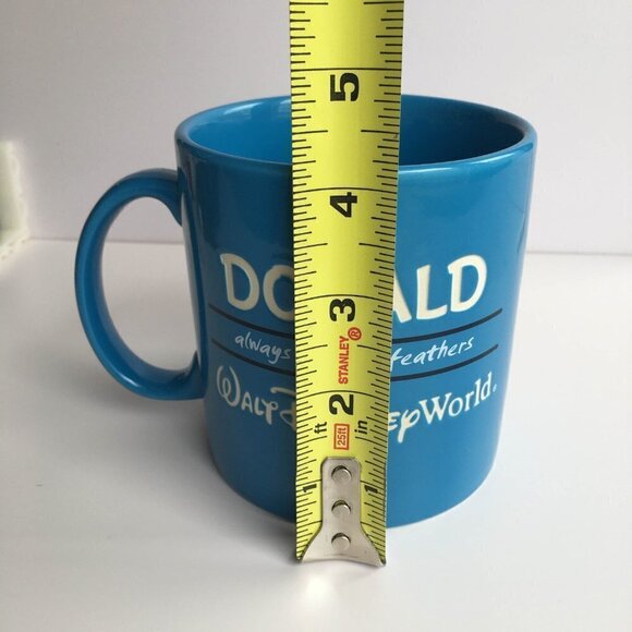 Vintage Authentic Original Disney Parks Donald Duck Oversized Coffee Mug Cup - Picture 11 of 11